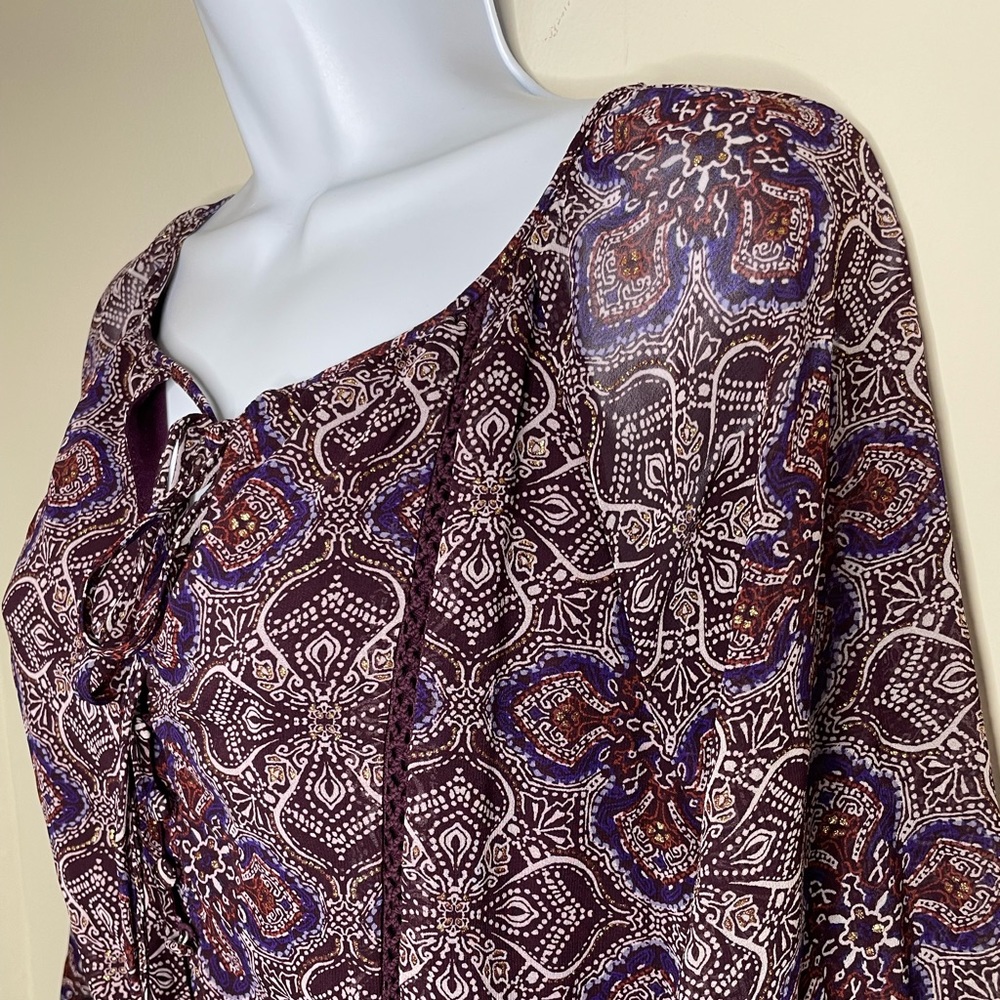 Blue Rain - Francescas Collections Purple Smocked Dress